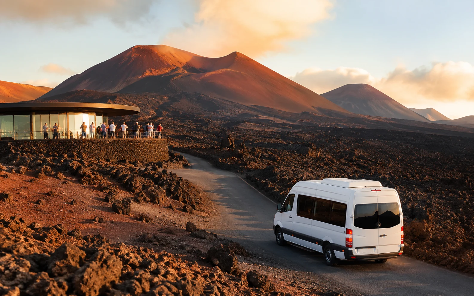 Timanfaya volcanic landscape excursion in Lanzarote